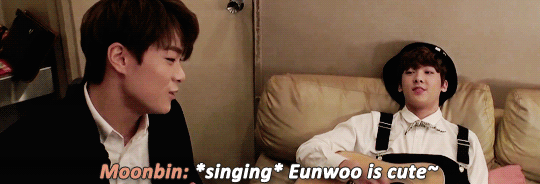 asterocky:    ‘ASTRO PROJECT’ episode 3: savage Bin makes up lyrics about members
