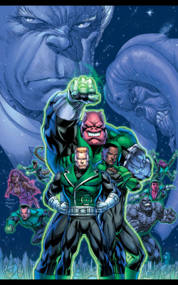 redandalittlelightning:  Green Lantern Corps.