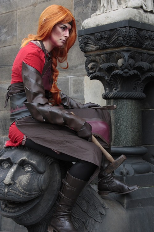 m-der-teufel:Mairon, the Blacksmith Photos by: Kathrin HolzreiterThis cos of Mairon was mostly inspi