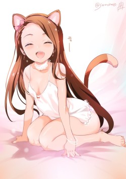 minase iori (idolmaster) drawn by inoue sora