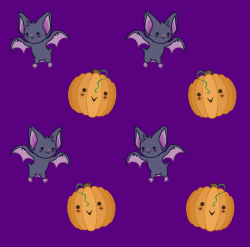 D3Zydration:  I Did A Cute Little Bats And Pumpkins Pattern Since Halloween Coming