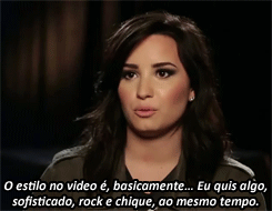 demildreams:  Demi sobre o videoclipe de Heart Attack. 