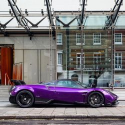 alexpenfold:A very purple Huayra BC. #pagani