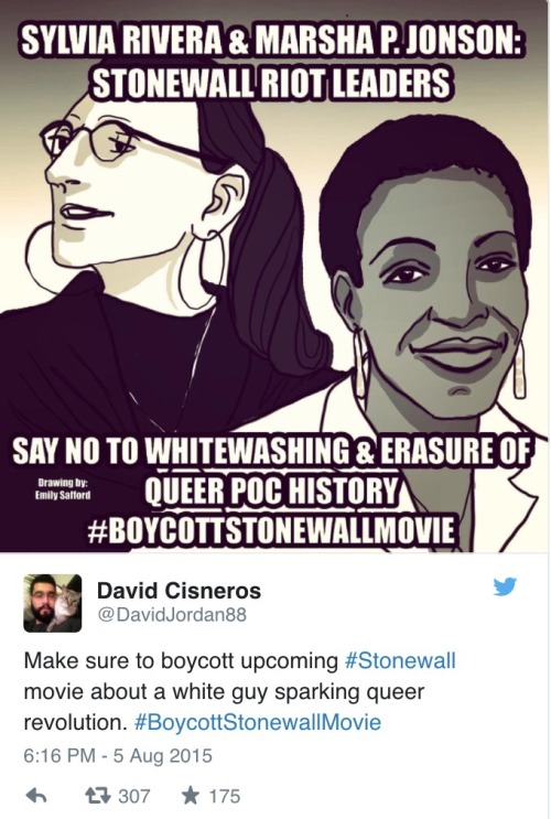 commongayboy: Gay Twitter is going in on the new #Stonewall movie and I’m loving it