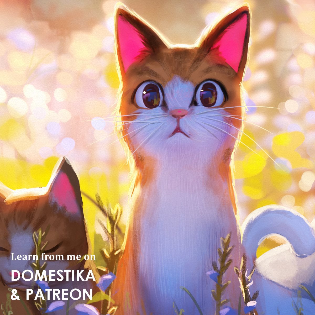 Are you a cat lover? :D Had loads of fun painting this, so I hope you like it ^^