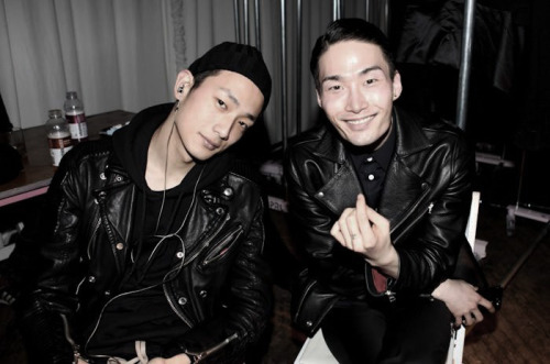 kuroikami:  Jeffrey Fashion Cares 2014 Show | Sung Jin Park and Noma Han