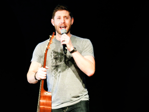 justjensenanddean: “Wait, no, I will sing songs, I will sing songs, erase it from