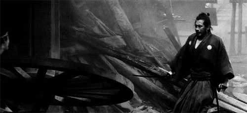 cine-de-arte-y-culto: YOJIMBO (1961) Director: Akira Kurosawa “Kill one or a hundred… You only hang 