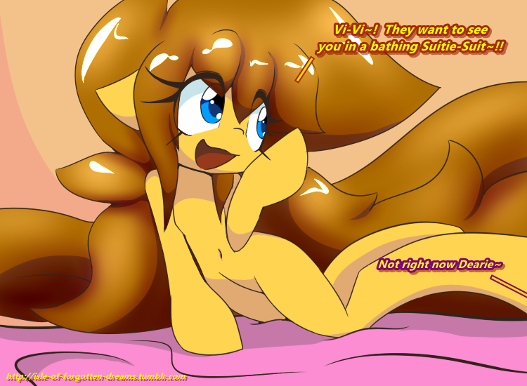 isle-of-forgotten-dreams:I will get her into a bathing suit yus yus~  Just give