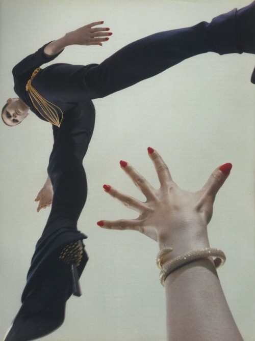 parkerandloulou: Miles Aldridge, Vogue Italia 1999