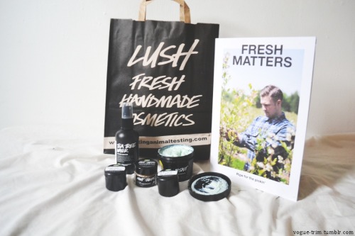 LUSH HAUL!So this was my first time ever getting something from Lush. I generally have never cared t