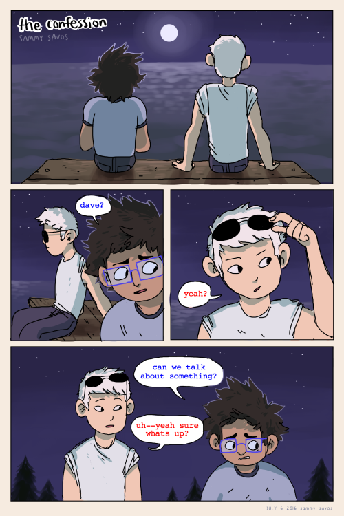 johndave week day 3: confession or first date!a short confession comic about the boys c’:i’m learnin
