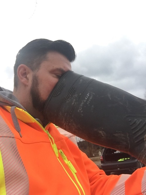 sneakercum: hiviz-worker: Take a Deep Breathe Sneakers, Waders, Rubber boots, Condoms, Licking and s