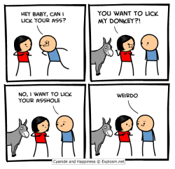 explosm:  By @daveexplosm. Got some weird kink? Bet you can fulfill it over at http://www.explosm.net/comics! 