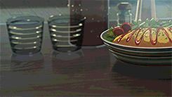 tomattebane:    The Garden of Words | Food   