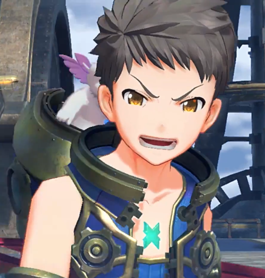 Image result for rex xenoblade angry