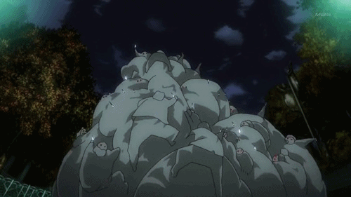 karinetsasuke:  Shizuo smiles but he doesn’t like violence 