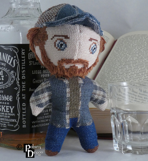 I would&rsquo;ve been an idjit if I hadn&rsquo;t made a Bobby Singer cross stitch doll to go