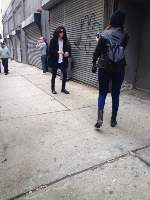 mattythee1975:  matty in NYC yesterday (my pictures don’t repost pls)