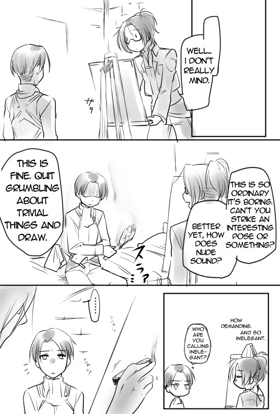ploomyblue:  愛のフィルター l ふぐり Fandom: Shingeki no Kyojin Character/Pairing: