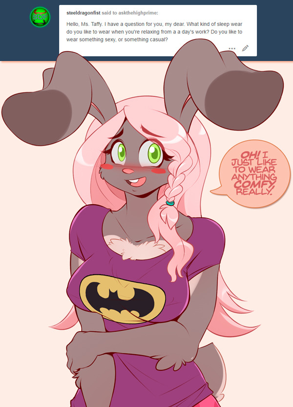 askthehighprime:  A comfy bunny nerd.