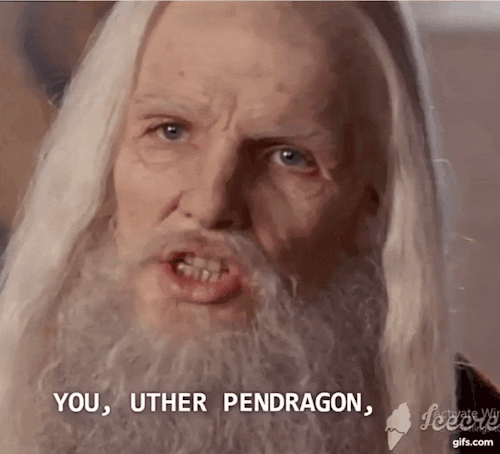 Favorite Unhinged Merlin Moments: ()Not Mainly Because Someone Finally Called Uther A Stupid Tyrant To