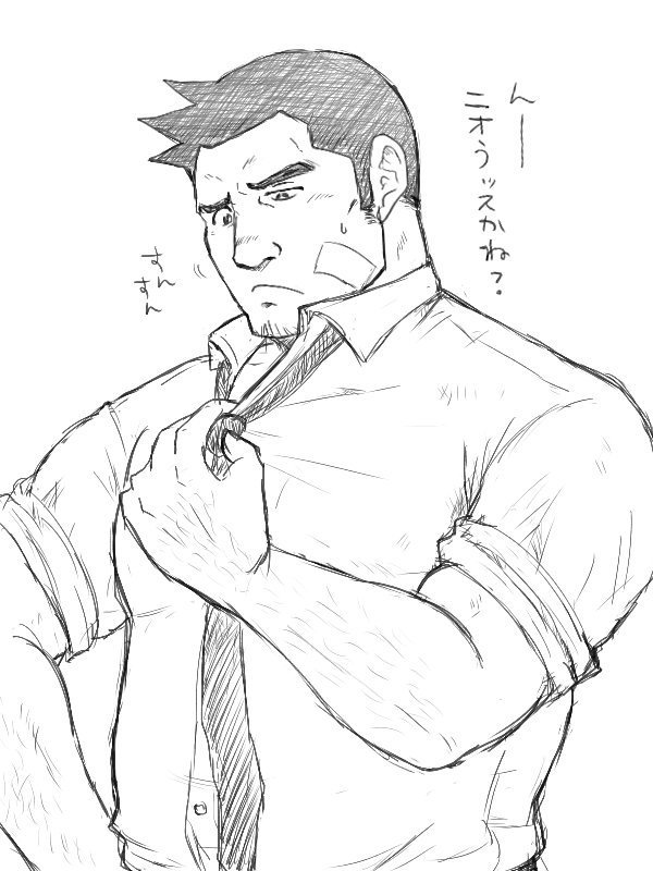 barabeardetective87:  Art of Dick Gumshoe by HAWA.  From his twitter. Source: https://twitter.com/hima_hawa