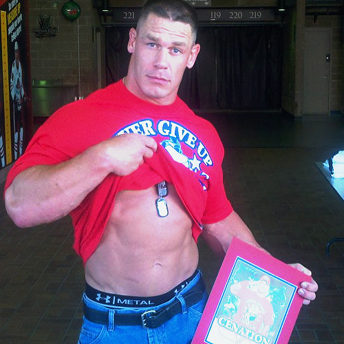 Ugh Cena you tease!!!