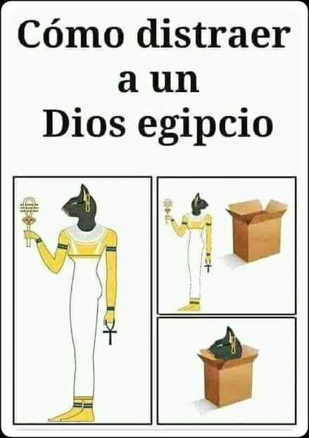 estopalwasap:  Como distraer a un Dios egipcio