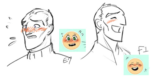 pls don’t ask me why I drew in various styles :pI like that most of you asked for happy faces,