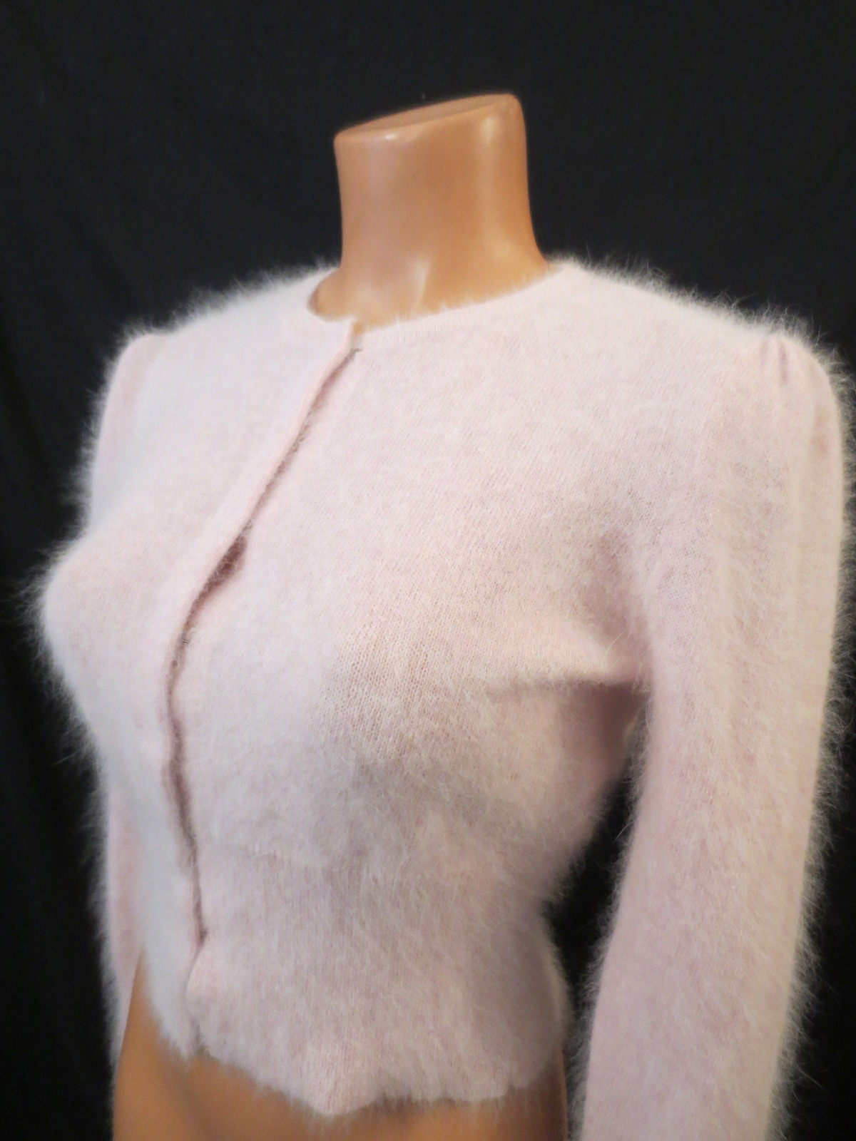johnnybombshell:  Super-soft angora sweater in cotton-candy pink - Ed Wood’s favorite!!!
