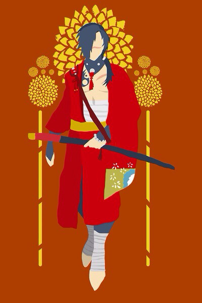 crazy-melomaniac:  DRAMAtical Murder minimalist style. .