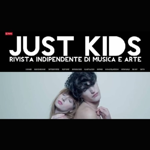 me and Rocco Fasano on Just Kids Magazine, in a frame from the new single&rsquo;s music video &ldquo