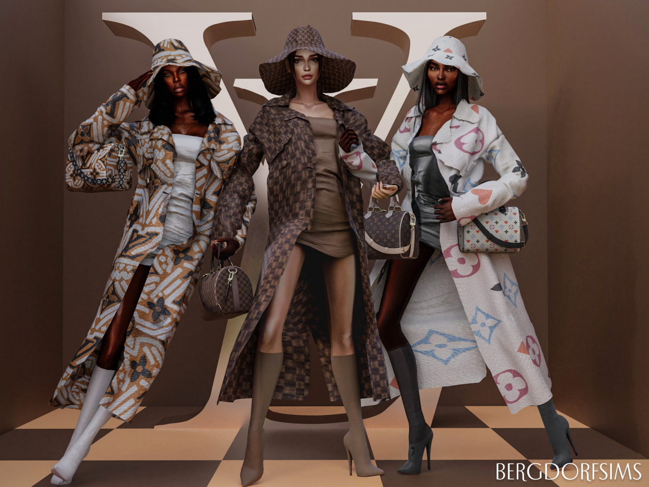 Sierra The Simmer's CC Finds — bergdorfverse: Louis Vuitton