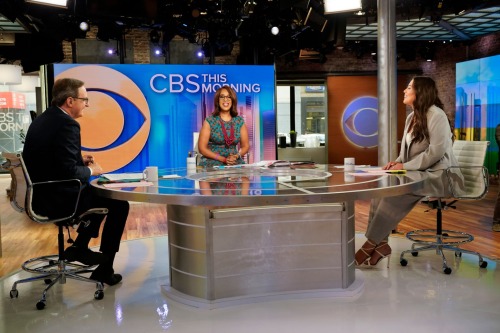 Ashley guest hosting CBS This Morning at the the CBS Broadcast Center in New York - May 24th, 2021fo