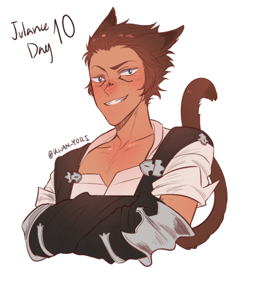 Day 10 : FantasyYep It&rsquo;s Miqo'te Lance!