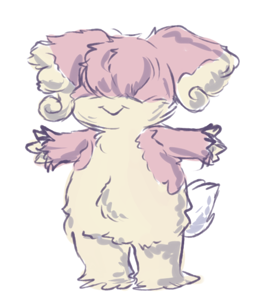 angora bunne its fluffy and cant see shit
