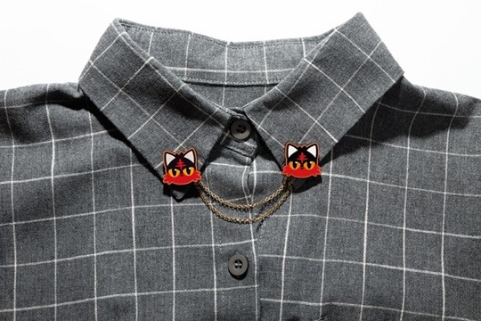angstriddentrashhuman:  aprilsdaughter:    ☀️ Alola Startes Collar pins 🌙