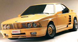 carsthatnevermadeitetc:  Gemballa BMW M635 CSi, 1985. The German tuner’s version of the E24 6-series was one of their earliest projects (Uwe Gemballa established his business in 1981) which was commissioned by a client from the United Arab Emirates.