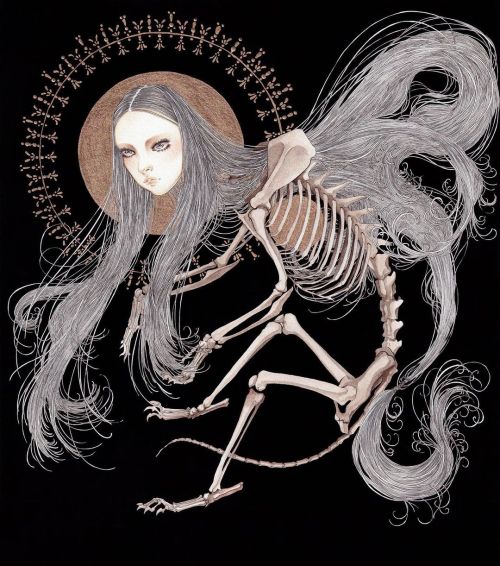 Zato Sve Umire - An Illustration By Andi Soto That Addresses The Topics Of Transience And Temporality.