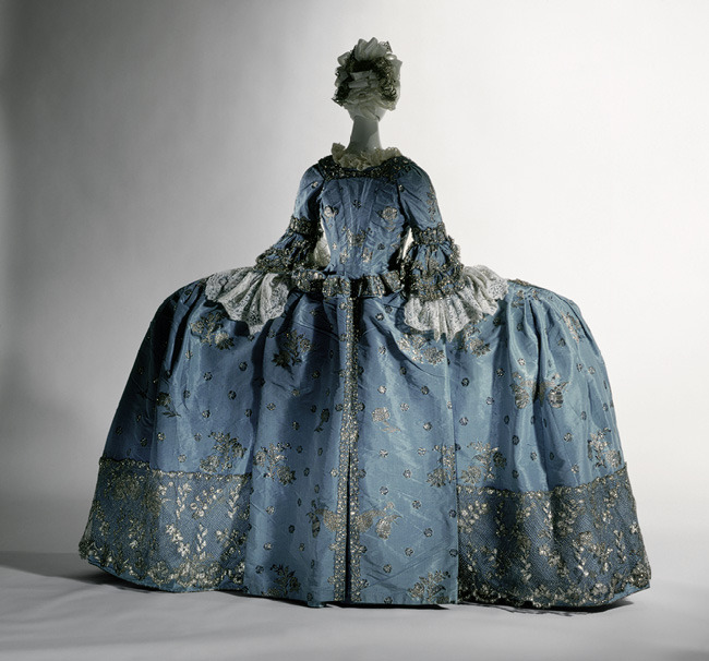  Court dress, c. 1750 