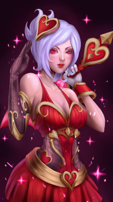 weagueofwegends:  heartseeker Riven by Natsu-Hermit 