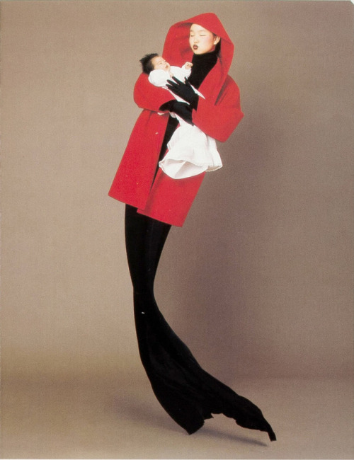 parkerandloulou: Visionaire 1999  Karen Park-Goude by Jean-Paul Goude