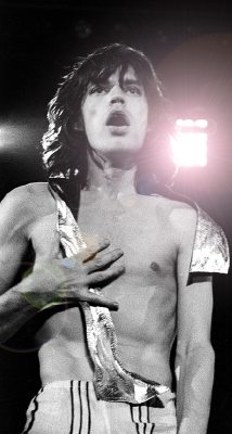 candypriceless: Mick Jagger on stage in Houston,