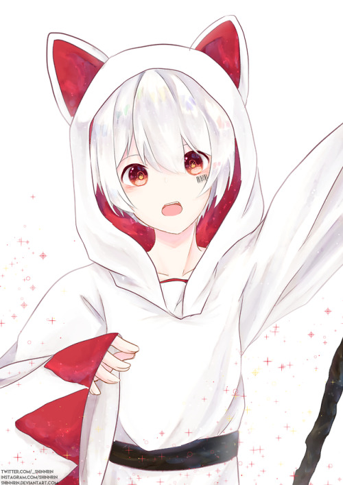 A quick Mafumafu fanart I did the other day uvu 