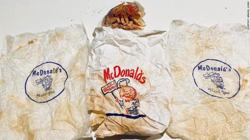 Couple Found 1950s McDonald’s Bag with French Fries Inside Wall During Home RenovationsCold fr