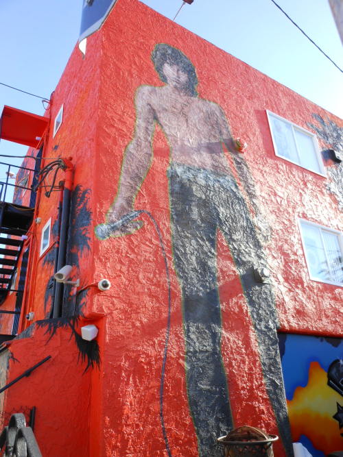 They repainted the Morrison mural on 18th &amp; Speedway.