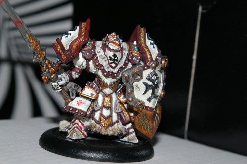 As I promised, here’s Marcuss, fully painted (his base is not finished - shame on me!) and ready to 