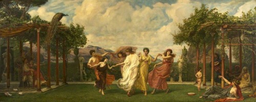 Sir Edward John Poynter - Horae Serenae 1894 / oil on canvas / 92 cm x 234.5 cm / Bristol Museum and