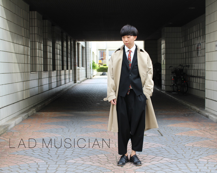 入荷中 LAD MUSICIAN ラッドミュージシャン パッカブルエコバッグ kids